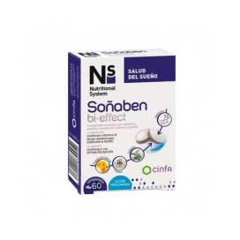 Ns Soñaben Bi-effect 1,85 Mg Melatonina 60 Compr