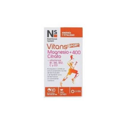 Ns Vitans Magnesio Citrato 400 10 Comprimidos E