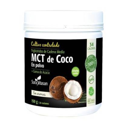 Mct De Coco Polvo 150 Gr Suravitasan