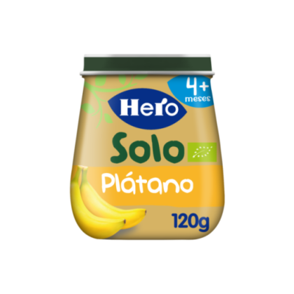 Hero Baby Solo Platano 1 Envase 120 g