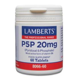 Piridoxal-5-fosfato Vitamina B6 20 Mg 60 Comps