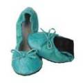 Pocket Ballerina Scholl Croco T-37/38 Aquamarine