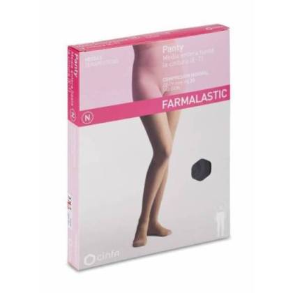 Panty Farmalastic Normal Negro T Gde