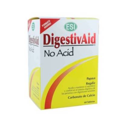 Digestivaid No Acid Esi 60 Tabletas