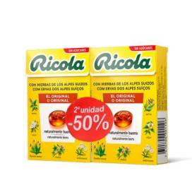 Ricola Caramelos Hierbas Suizas S-a 2x50 g Promo