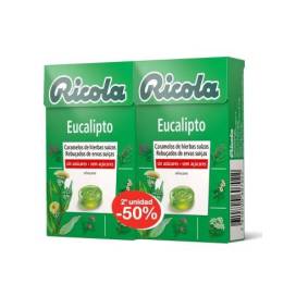 Ricola Caramelos Eucalipto S-a 2x50 g Promo