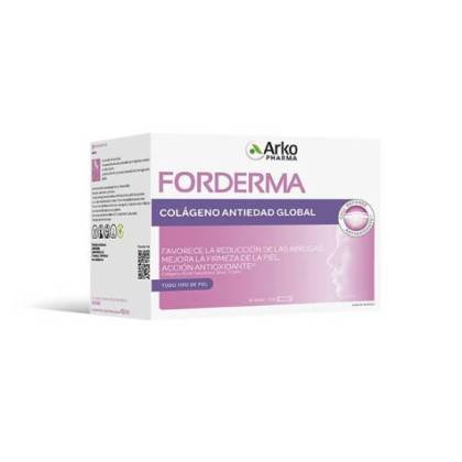 Forderma Colageno Antiedad Global 30 Sticks Sabor A Mango