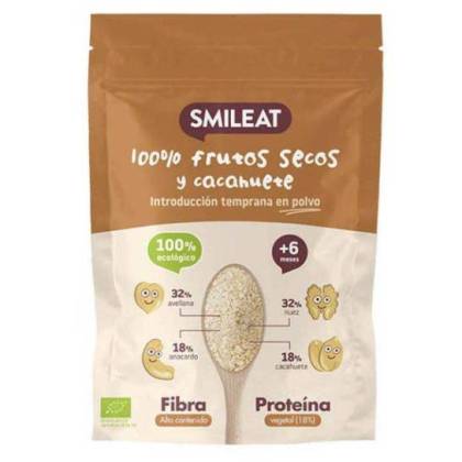 Smileat Frutos Secos Y Cacahuete En Polvo 200 g