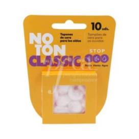 Noton Wax and Cotton Ear Plugs 10 Units