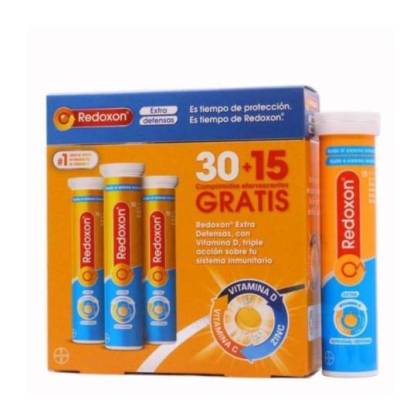 Redoxon Extra Defensas 30+15 Comp Brause-Promo