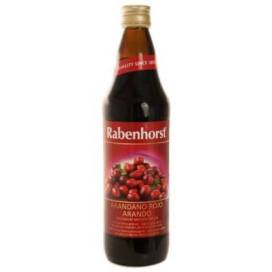 Rabenhorst Suco de Cranberry Vermelho Orgânico Americano 750 ml