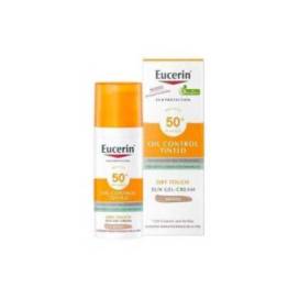 Eucerin Oil Control Tinted Gel-cream Dry Touch Medium Spf50+ 50 ml