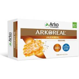 Arkoreal Vitaminisiertes Gelée Royale ohne Zucker 20 Ampullen