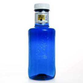Solan De Cabras Natürliches Mineralwasser 0,5 l Blau