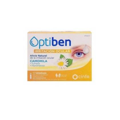 Irritação Ocular Optiben 10 Dose Única