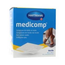 Medicomp Gasa Esteril 10cm X 10 Cm 25x2 Uds Hartmann