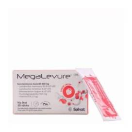 Megalevure 10 Sticks Sabor Fresa