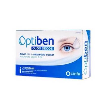 Optiben Olhos Secos 20 Monodose