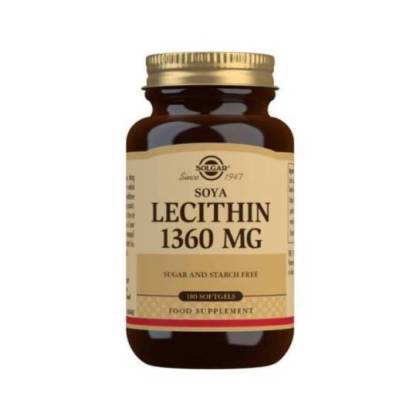 Solgar Lecitina 1360mg 180 Capsulas 