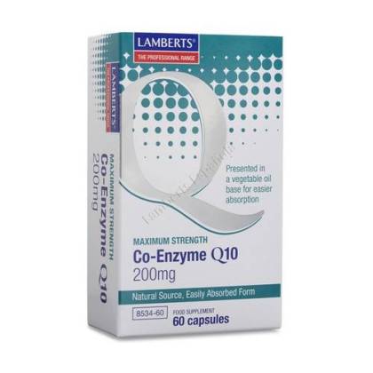Coenzyme Q10 200mg 60 caps Lamberts