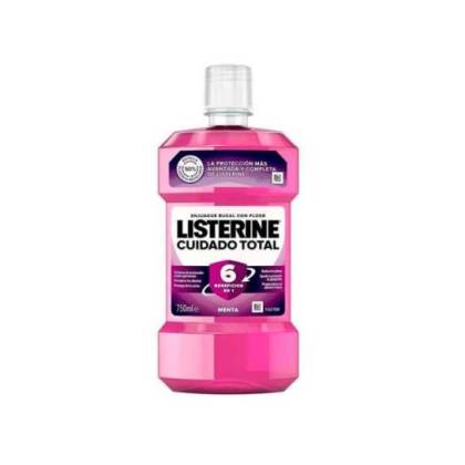 Listerine Cuidado Total 500ml +250ml Promo