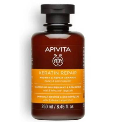 Apivita Keratin Repair Champu Hidratacion Y Suavidad 250ml