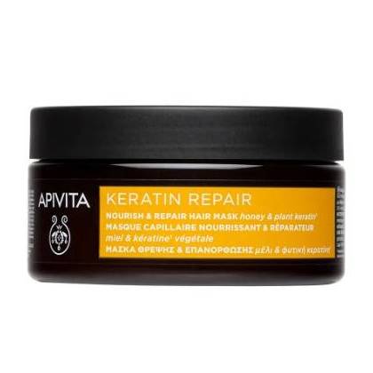 Apivita Mascarilla Keratin Repair Nutritiva Y Reparadora 200ml