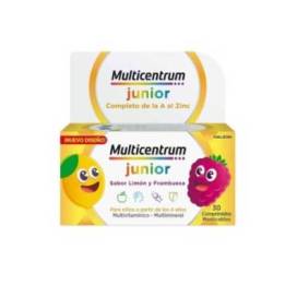 Multicentrum Junior 30 Comprimidos Mastigáveis