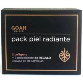 Goah Clinic Colágeno Marinho 2x60 Caps + Antioxidante 60 Caps Promo