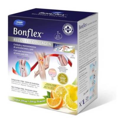 Bonflex Recovery Collagen Sabor Citrus 30 Sticks 