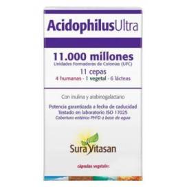 Acidophilus Ultra 11.000 Milhões 30 Cápsulas Sura Vitasan