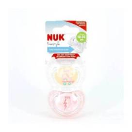 Nuk Chupete Freestyle Colour Silicona Anatomico 1836m 2 Uds