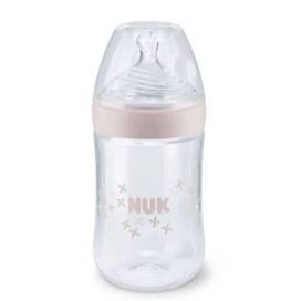 Nuk Nature Sense Silikon Babyflasche 0-6m 260 Ml