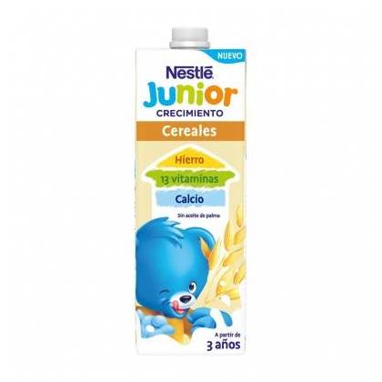 Nestl Junior Crecimiento 2 Cereales 1l