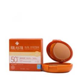 Rilastil Sun System Spf 50+ Crema Compacta 10 g Color 01 Beige