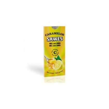 Sawes Caramelos Blister Sin Azucar 1 Envase 22 g Sabor Miel Con Limon