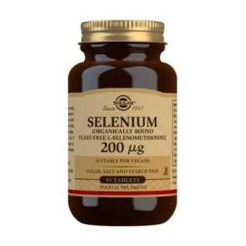 Solgar Selenio 200 Mcg Sin Levadura 50 Comp Solg