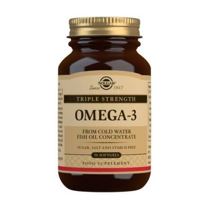 Solgar Omega 3 Tripla Concentração 50 Cápsulas