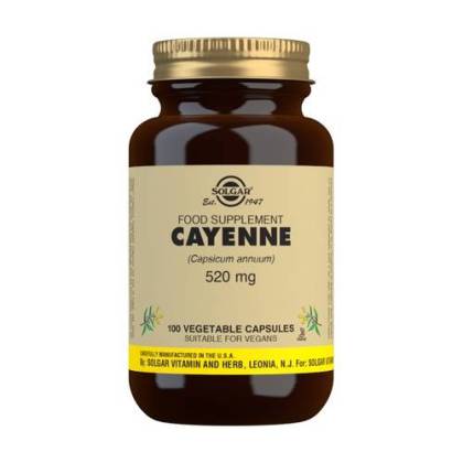 Solgar Cayenne 100 Caps