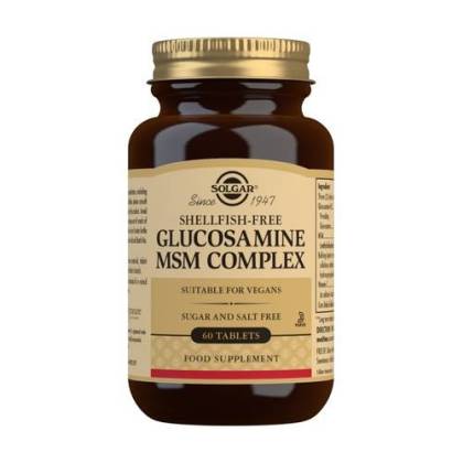 Solgar Glucosamin Msm Complex 60 Comp