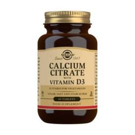 Solgar Calcium Citrate With Vitamin D 60 Comp