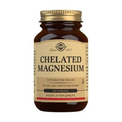 Solgar Chelated Magnesium 100 Comps