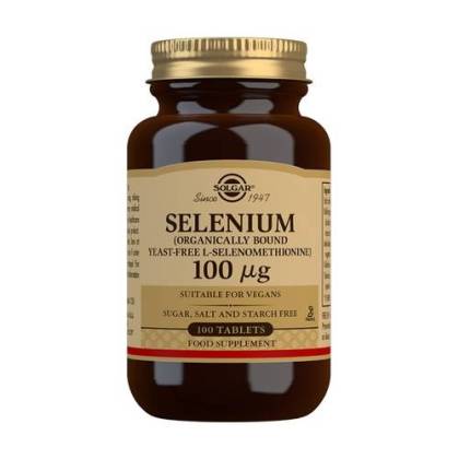 Solgar Selenium 100mcg 100 Comps