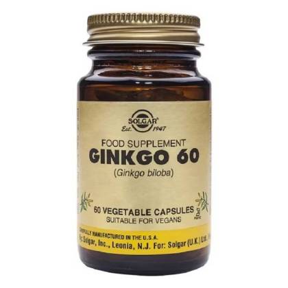 Solgar Ginkgo 60 60 Capsules