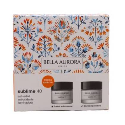 Bella Aurora Sublime 40 Dia 50ml + Sublime 40 Noite 50ml Promoção