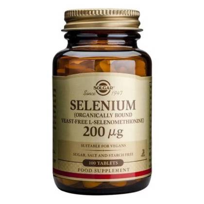 Solgar Selenium 200mcg 100 Comp