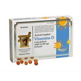 Activecomplex Vitamina D 1600ui 80 Perlas