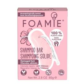 Shampoo Sólido Foamie para Cabelos Danificados 80g