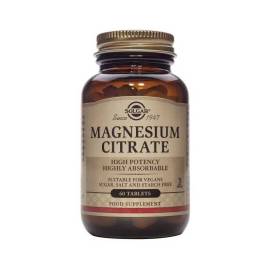 Solgar Citrato De Magnesio 60 Comprimidos