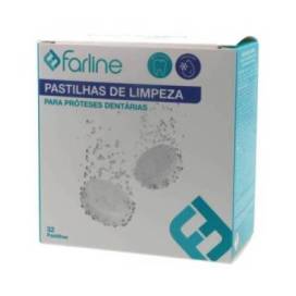 Farline Zahnprothese Reinigung 32 Tabletten